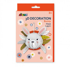 3D dekorációs puzzle, Nyuszi Avenir AvenirP20Z5062 3D dekorációs puzzle, Nyuszi Avenir AvenirP20Z5062