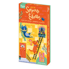 Kígyók és létrák társasjáték fa bábukkal, kétoldalas Auzou Auzou5603 Kígyók és létrák társasjáték fa bábukkal, kétoldalas Auzou Auzou5603