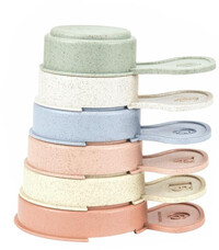 Öko fürdő- és homokozó játék, Toronyépítő csészék Magni Magni3361 Öko fürdő- és homokozó játék, Toronyépítő csészék Magni Magni3361