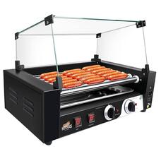 Görgős virsli sütő-melegítő gép HOT DOG készítéshez HOP1001653