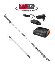 Gardena HighCut 360/18V P4A teleszkópos akkumulátoros ágvágó olló aksival - 14776-20