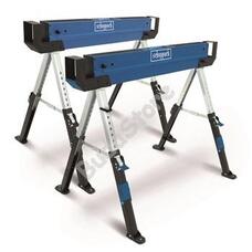 Scheppach MWB 600 - összecsukható nagy teherbírású bak 600 kg (2 db-os szett) - 5907109852