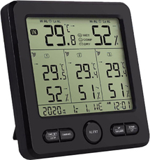 HOLDPEAK 6210 Páratartalom és hőmérséklet mérő 122563 HOLDPEAK 6210 Páratartalom és hőmérséklet mérő 122563