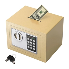 Bútorszéf pénzbedobó nyílással arany HOP1001836