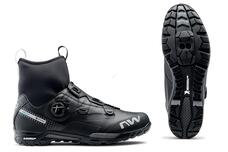 NORTHWAVE Cipő NW MTB X-CELSIUS ARCTIC GTX 45  téli, fekete 80204044-10-45