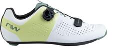 NORTHWAVE Cipő NW ROAD STORM CARBON 44,5 FEHÉR/ZÖLD (MATCHA) 80251042-58-445