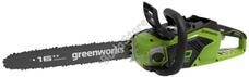 Láncfűrész akkumulátoros Greenworks GD40CS18 40 v, 3/8-1.3-56 szemes, akku- és töltő nélkül 2005807-GW