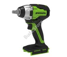 Ütvecsavarozó akkumulátoros Greenworks GD24IW400 24v, 400 nm, akku és töltő nélkül 3802907-GW