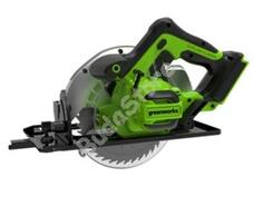 Körfűrész akkumulátoros Greenworks GD24CS 24v, tárcsa 185mm, kézi, akku és töltő nélkül 1500907-GW