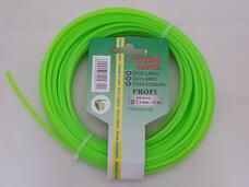 Damil 2.4mm szögletes 15 méter  olasz FIN024/G/SZ