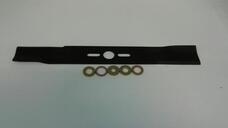 Fűnyíró kés 400 mm, univerzális egyenes, betétgyűrűvel utángyártott MOG919/R Fűnyíró kés 400 mm, univerzális egyenes, betétgyűrűvel utángyártott MOG919/R