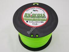 Damil 2.4mm szögletes   415 méter olasz FIN/T/2.4/2.25/SZ