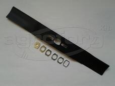 Fűnyíró kés 480 mm, univerzális hajlított, betétgyűrűvel utángyártott MOG144/R Fűnyíró kés 480 mm, univerzális hajlított, betétgyűrűvel utángyártott MOG144/R