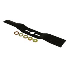 Fűnyíró kés 380 mm, univerzális hajlított betétgyűrűvel utángyártott MOG984/R Fűnyíró kés 380 mm, univerzális hajlított betétgyűrűvel utángyártott MOG984/R