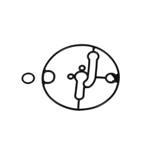 Tömítés karburátor úszóházhoz Briggs utángyártott 698781-1