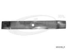 Fűnyíró kés John Deer  540mm, 7 ágú csillag jobbra forgó utángyártott MOG185/R