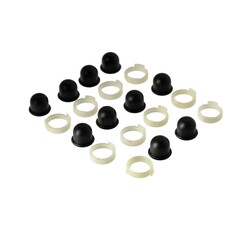 Karburátor szivatógomb Briggs Classic zárt, műanyag tokkal 3/4