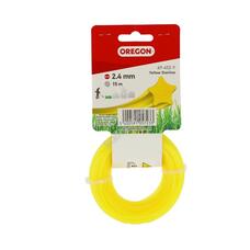 Damil 2.4mm csillag Oregon  15m sárga akasztóval 69-452-Y