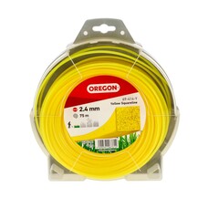 Damil 2.4mm szögletes Oregon  75m sárga akasztóval 69-414-Y