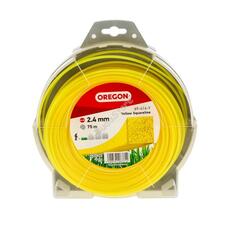Damil 2.4mm szögletes Oregon  75m sárga akasztóval 69-414-Y