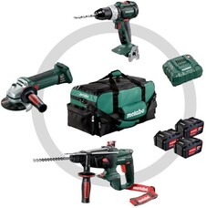 Metabo szett  SB18 LT BL; KHA 18 LTX; W18 LTX 3in1 (3db akksi+plus töltő) - 691062000