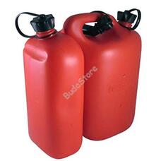 Üzemanyagkanna Oregon  kombi 5+3 liter piros 562407