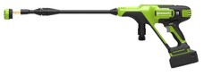 Magasnyomású mosó akkumulátoros Greenworks G24PW 24 v, 24 bar, akku és töltő nélkül 5105307-GW