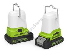 Lámpa akkumulátoros Greenworks G24LA500 500lm, 24v akku és töltő nélkül 3501007-GW