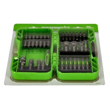 Behajtó készlet 70 db-os Greenworks APT-70IRDK-GW 2944407-GW