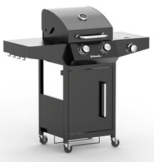 Riwall RGG 21 gázüzemű grillsütő 9kW, 2+1 gázégővel - GB01A2401113B_hu