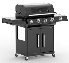Riwall RGG 41 EXL prémium gázüzemű grillsütő 17 kW, 4+1 gázégővel - GB01A2401115B_hu