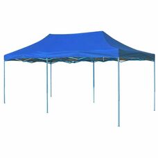 Összecsukható kerti pavilon hordtáskával kék 2,9x5,7m HOP1000809-1