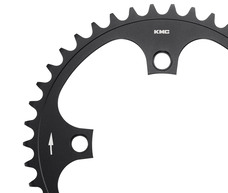 KMC Lánctányér KMC 42T offset: 3mm BCD104 AL7075 Black BFCR00342