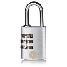 Yale Y151B/30/125/1 Króm krómozott számkombinációs lakat Y151B301251 Yale Y151B/30/125/1 Króm krómozott számkombinációs lakat Y151B301251