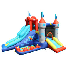HAPPYHOP 9322 Fortress Bouncer Activity Play Center ugrálóvár - otthoni légvár