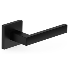 Metal-Bud TOPAZ Fekete szögletes rozettás kilincs MBSTKMCZ