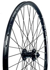 BIKETRADE Tárcsafékes kerékpár első kerék 27,5 DISK fekete 15710