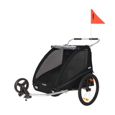 THULE UTÁNFUTÓ TH COASTER XT fekete kerékpár szett+sétálókerék PFAS Free TH10101822 THULE UTÁNFUTÓ TH COASTER XT fekete kerékpár szett+sétálókerék PFAS Free TH10101822