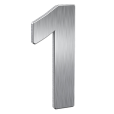 Basi HN 150 1 Inox nemesacél házszám B73000001 Basi HN 150 1 Inox nemesacél házszám B73000001