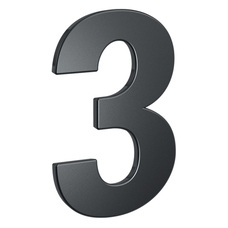 Basi HN 160 3 Antracit modern házszám B73001003 Basi HN 160 3 Antracit modern házszám B73001003