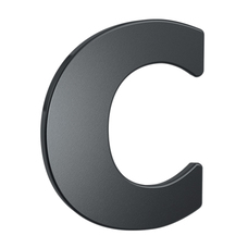 Basi HN 160 c Antracit modern házszám B73001014 Basi HN 160 c Antracit modern házszám B73001014