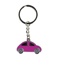 Basi SH 0019 Rózsaszín autó formájú kulcstartó B00060019PINK Basi SH 0019 Rózsaszín autó formájú kulcstartó B00060019PINK
