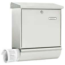 BURG WACHTER Comfort Set 39130 Ni nagyméretű postaláda újságtartóval BURG WACHTER Comfort Set 39130 Ni nagyméretű postaláda újságtartóval