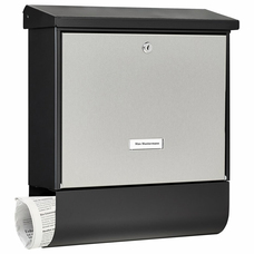 BURG WACHTER London Set 68670 kerítésen kívüli postaláda újságtartóval BURG WACHTER London Set 68670 kerítésen kívüli postaláda újságtartóval