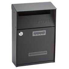 PICCO Adamo kerítésen kívüli postaláda fekete PI0013 PICCO Adamo kerítésen kívüli postaláda fekete PI0013