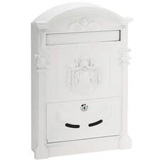 PICCO Terzo díszes kerítésen kívüli postaláda fehér PI0007 PICCO Terzo díszes kerítésen kívüli postaláda fehér PI0007