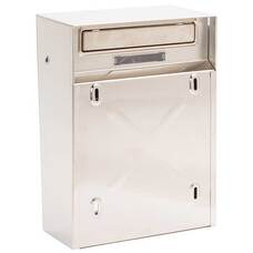 SILMEC Giardino inox univerzális társasházi postaláda 10-009 SILMEC Giardino inox univerzális társasházi postaláda 10-009
