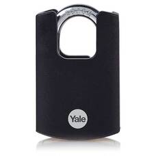 Yale Y121B/40/125/1 Fekete réz lakat kengyelvédelemmel Y121B401251