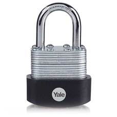 Yale Y125B/40/122/1 Króm lamellás acél lakat Y125B401221 Yale Y125B/40/122/1 Króm lamellás acél lakat Y125B401221