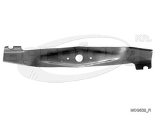 Fűnyíró kés Etesia MVEHH100 520mm, 24.6mm, 3 furatos balra forgó utángyártott MOG632/R
